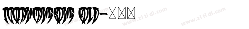 IDDianFangSong Bold字体转换